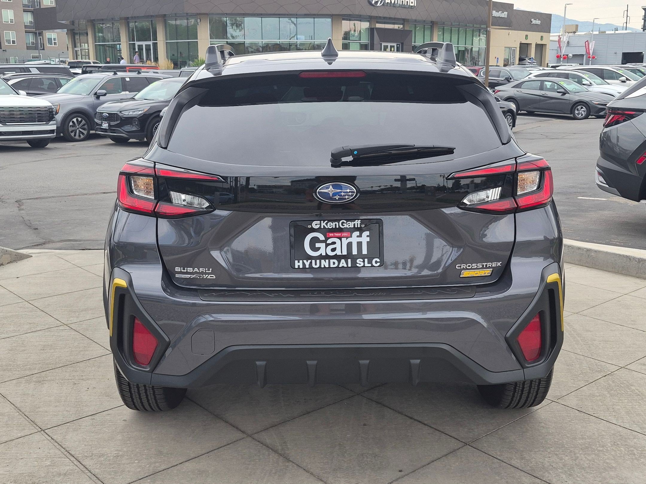Used 2025 Magnetite Gray Metallic Subaru Sport image 4
