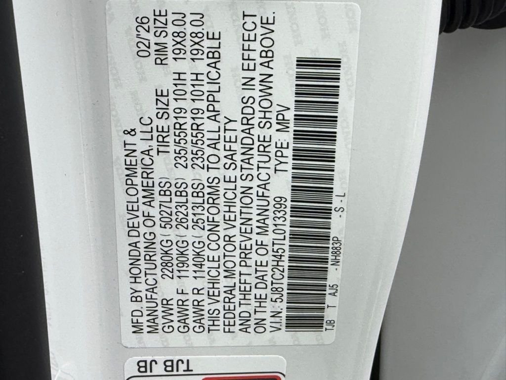 New 2026 Platinum White Pearl Acura Base image 27