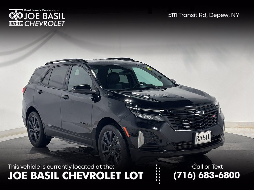 Used 2024 Black Chevrolet RS image 1