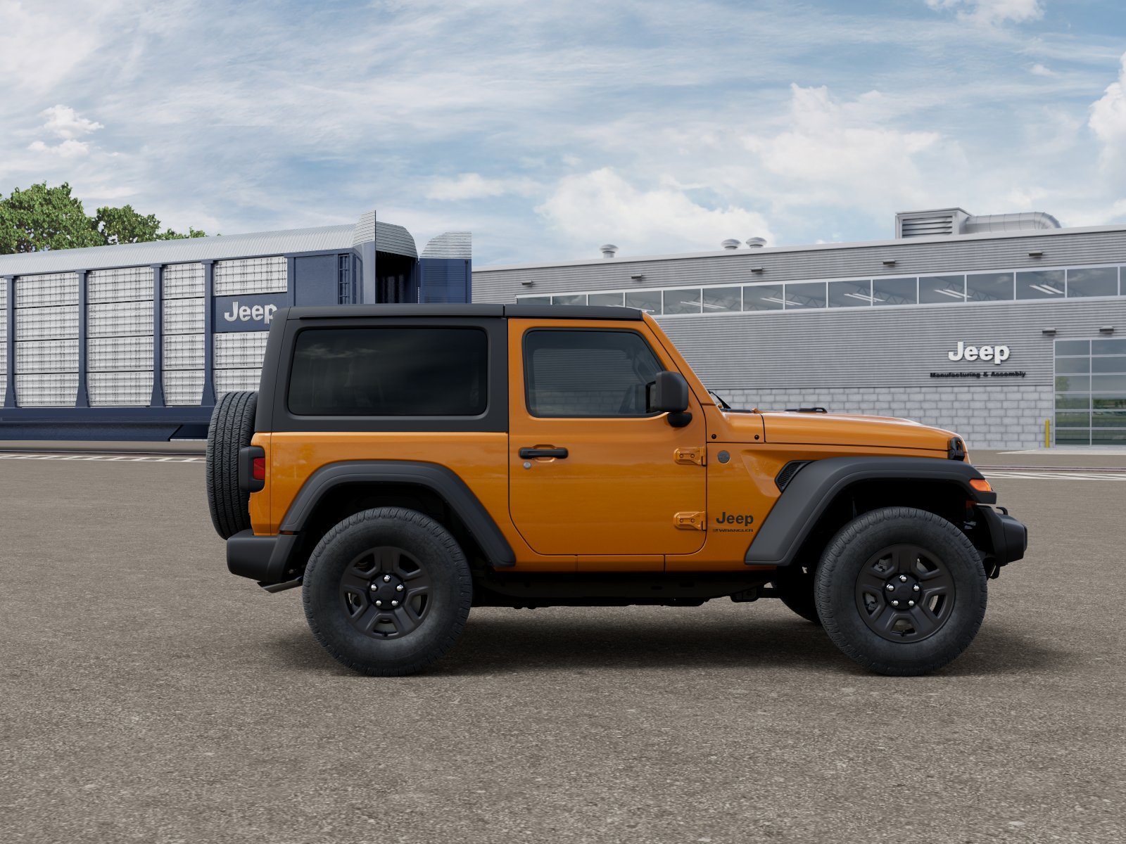New 2026 Goldilocks Exterior Paint Jeep Sport image 12