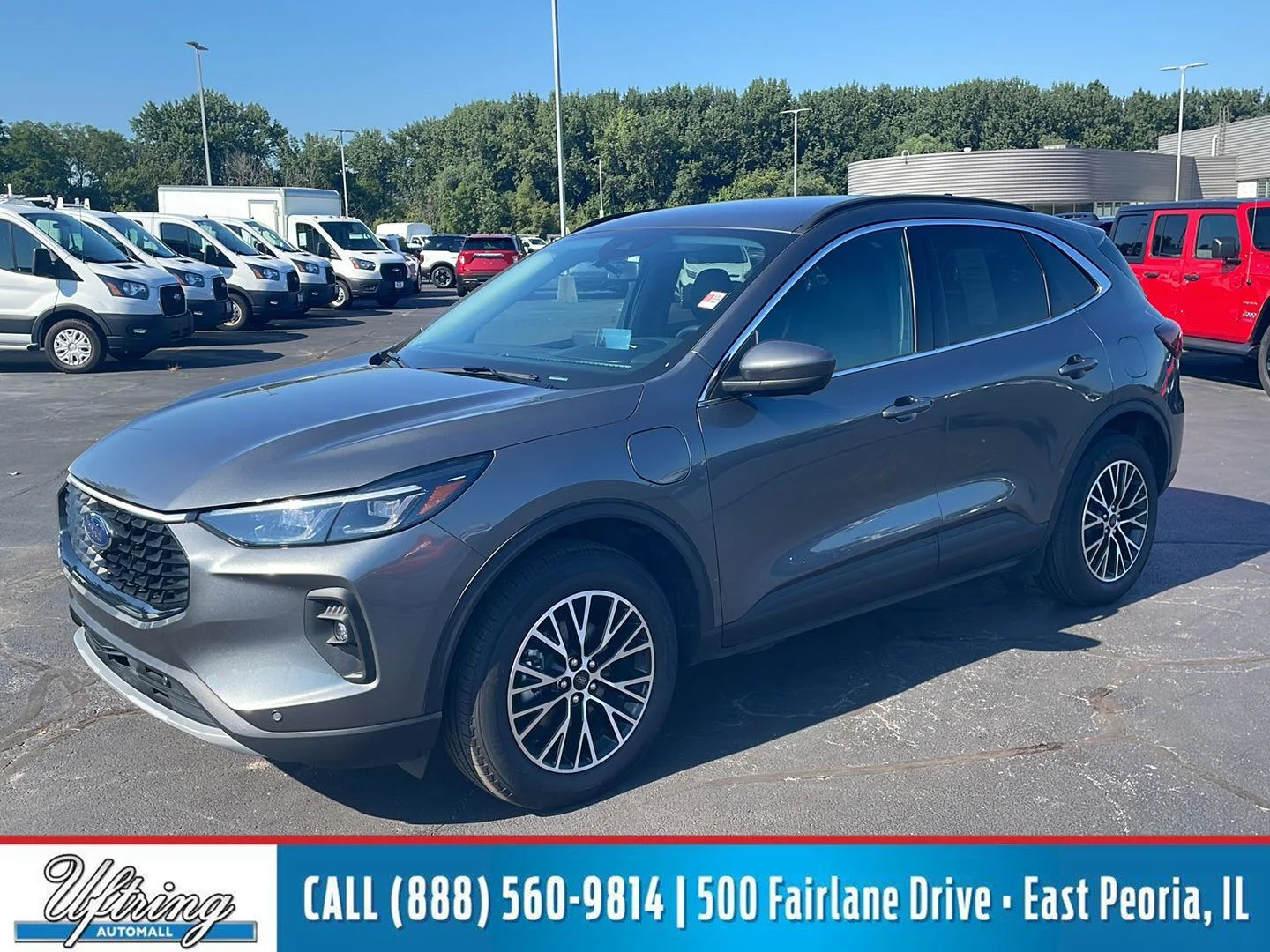 Used 2025 Carbonized Gray Metallic Ford PHEV image 1