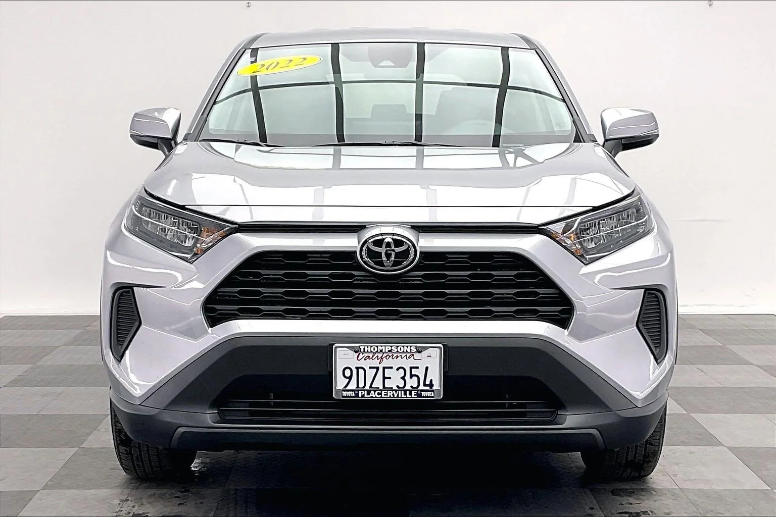 Used 2022 Silver Sky Metallic Toyota LE image 2