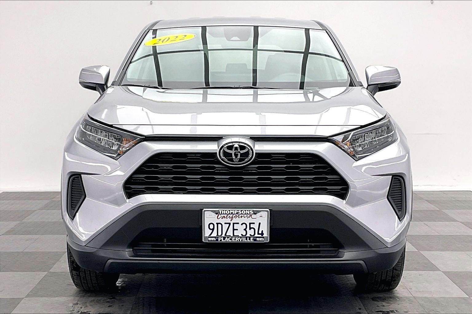 Used 2022 Silver Sky Metallic Toyota LE image 2