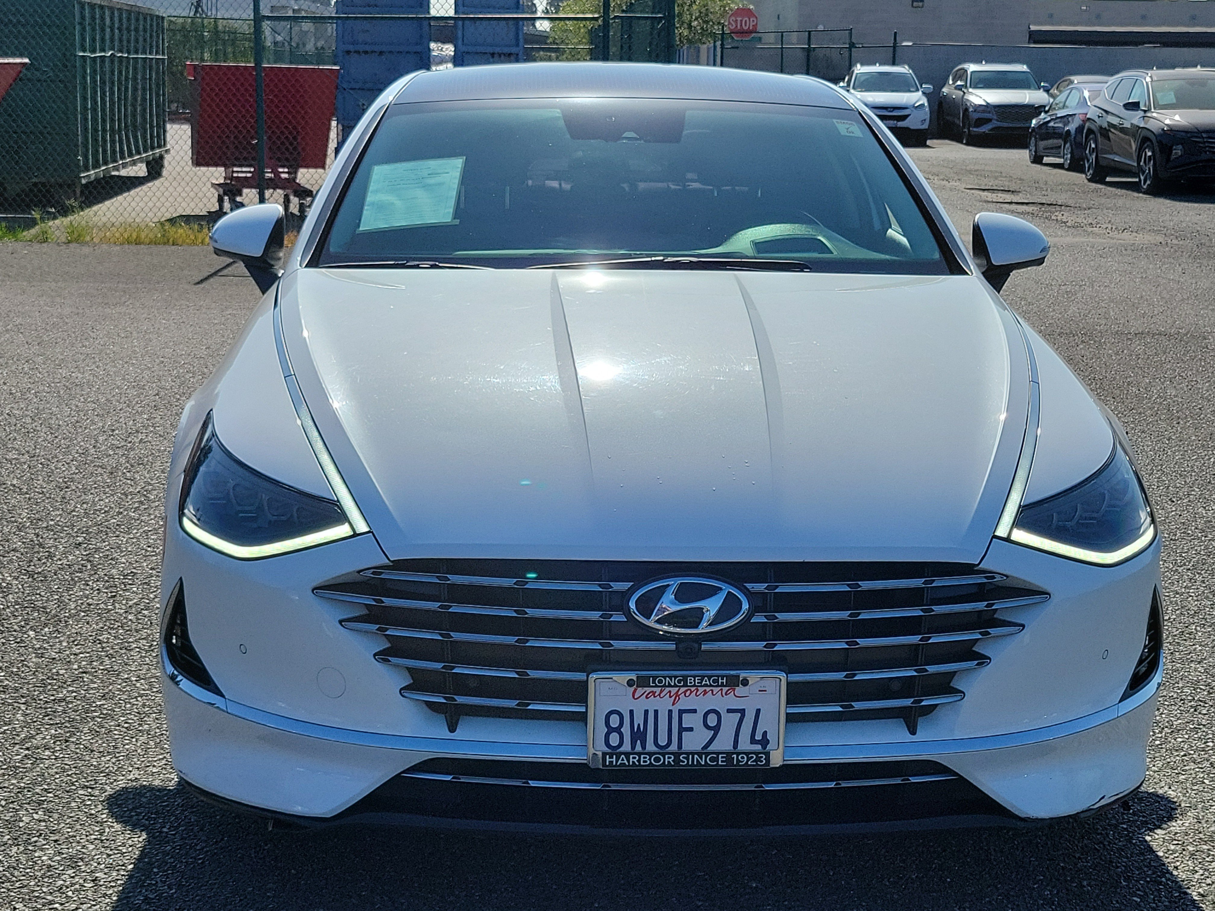 Used 2021 Hyper White Hyundai Limited image 8
