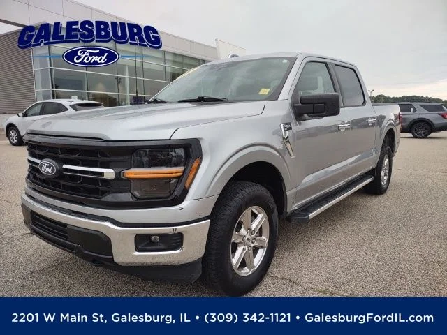 Certified Used 2025 Silver Metallic Ford XLT image 1