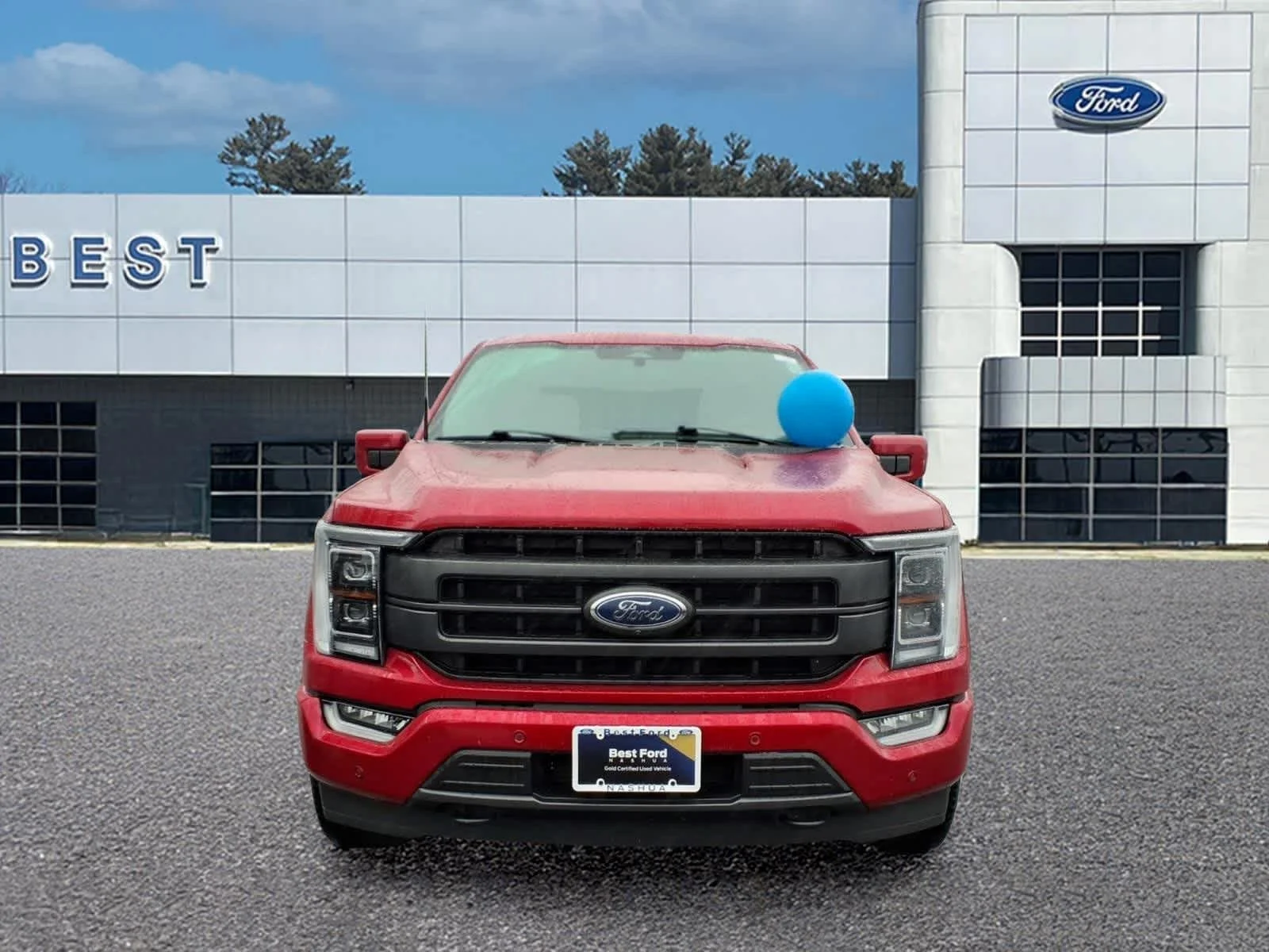 Used 2023 Rapid Red Metallic Tinted Clearcoat Ford LARIAT image 10