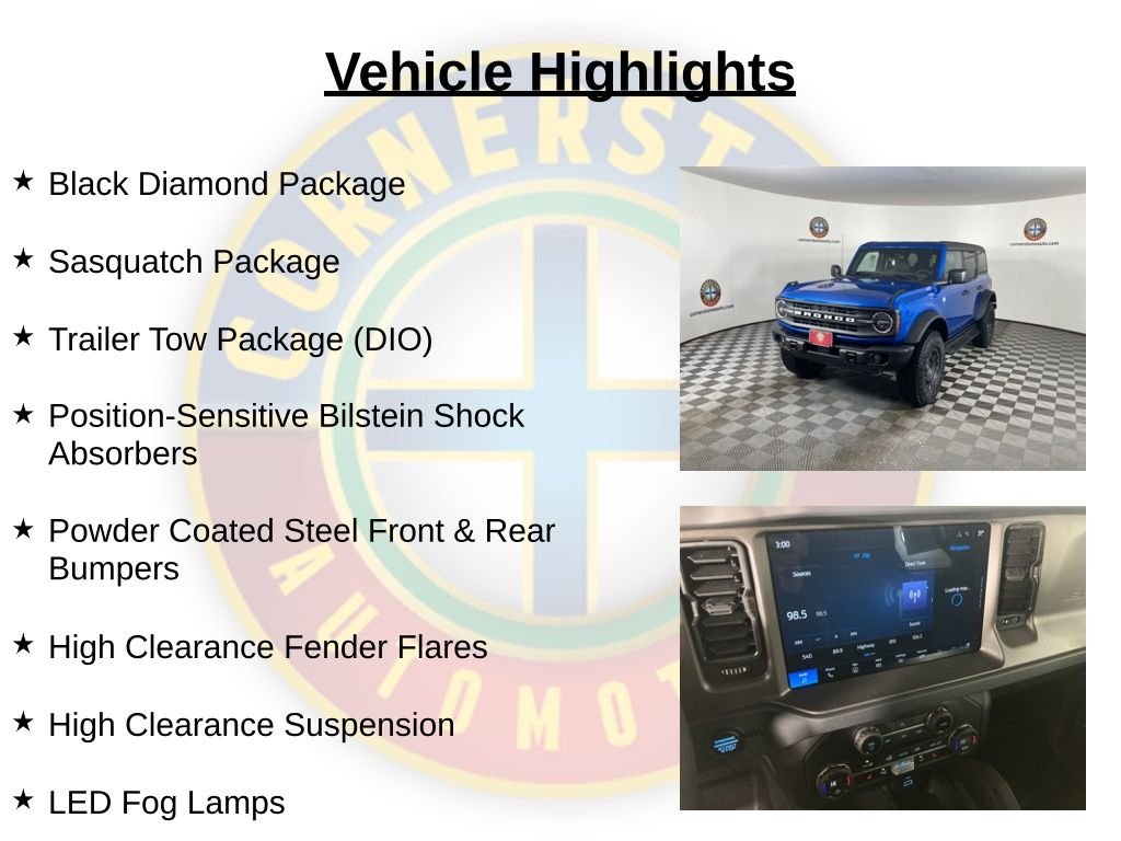 New 2025 Blue Ford Big Bend image 2