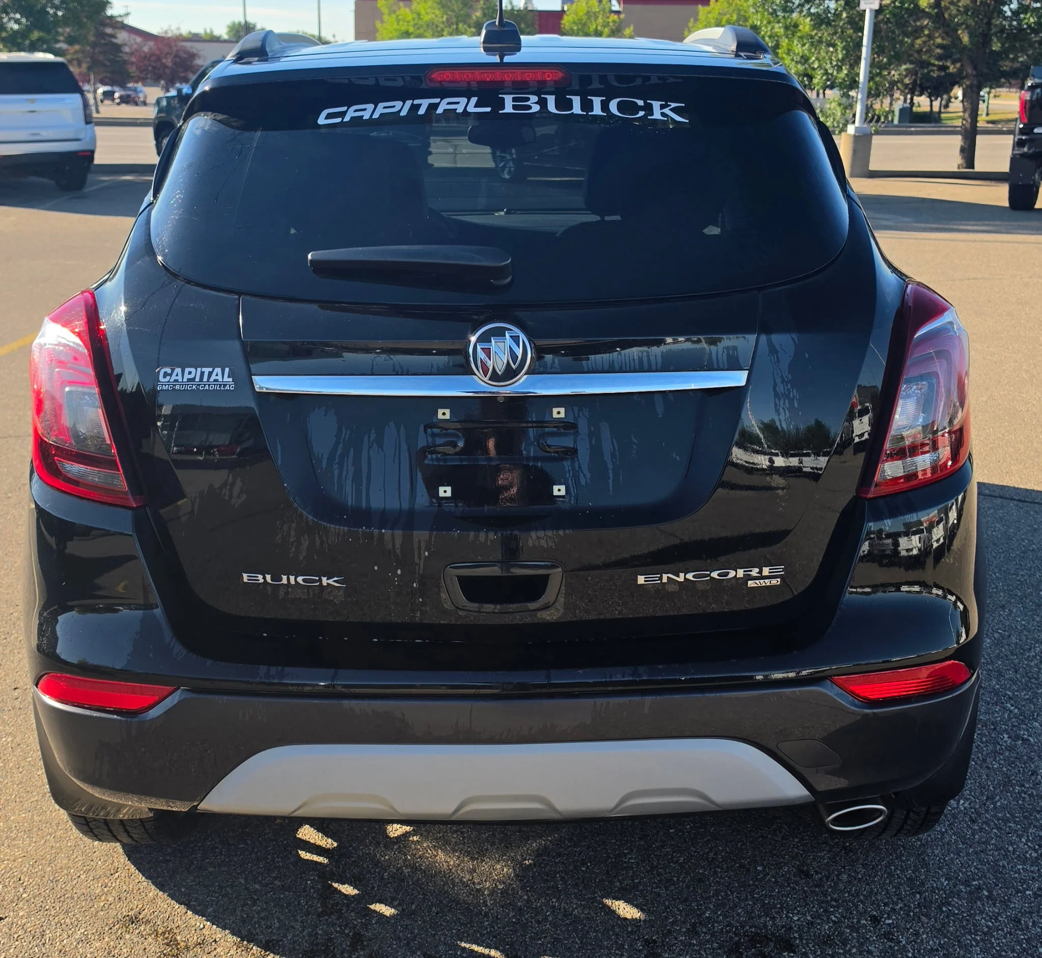 Used 2018 Black Buick Preferred AWD image 4