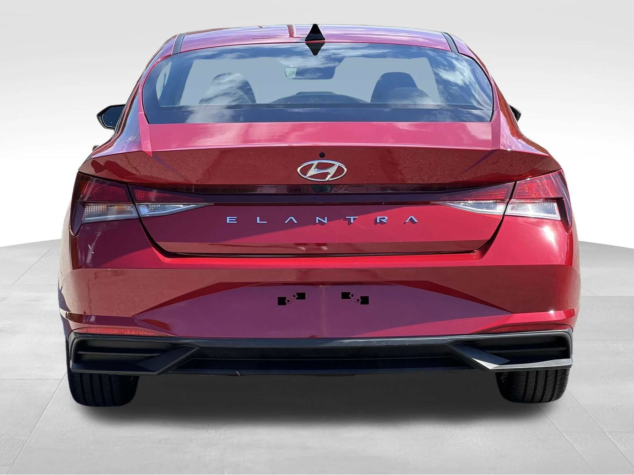 Used 2023 Scarlet Red Pearl Hyundai SEL image 8