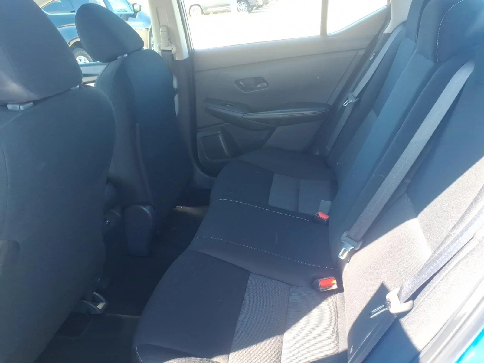 Used 2025 Electric Blue Metallic Nissan SV image 14