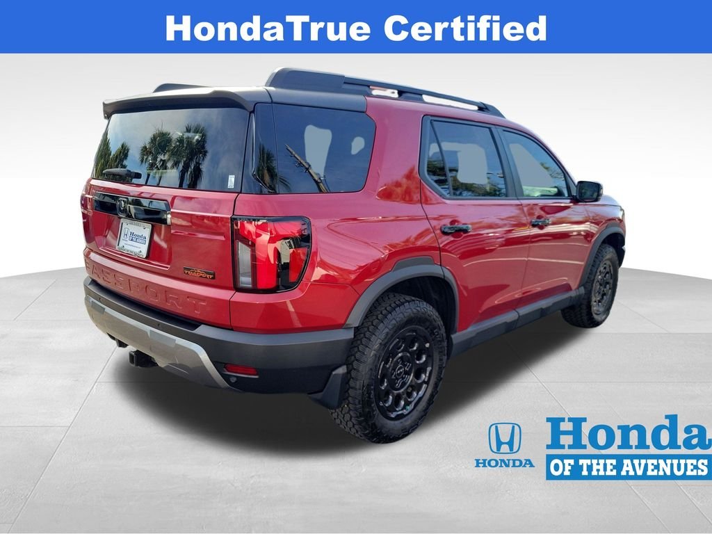 Certified Used 2026 Radiant Red Metallic II Honda TrailSport Blackout image 5