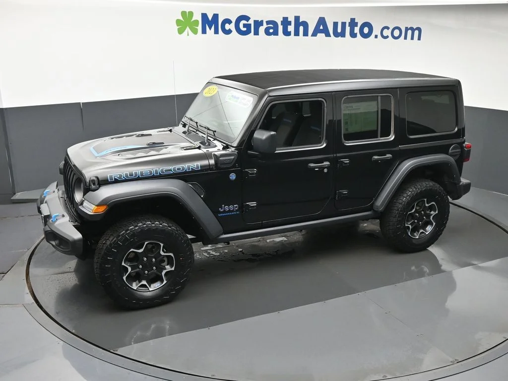 Certified Used 2023 Black Jeep Rubicon 4xe image 22