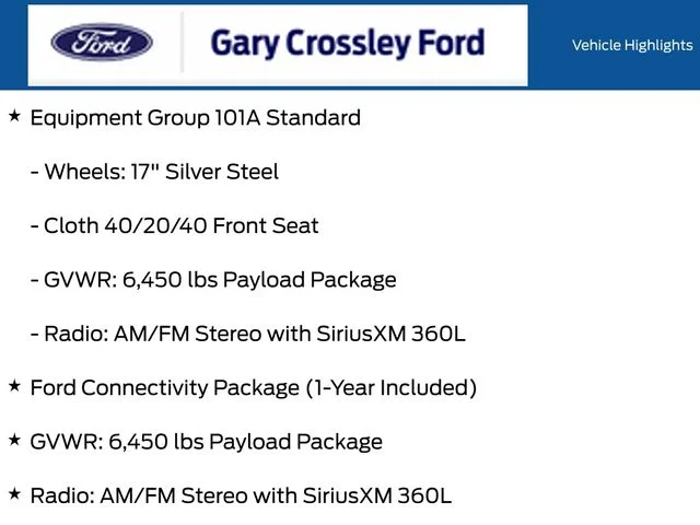 New 2026 Agate Black Metallic Ford XL image 12