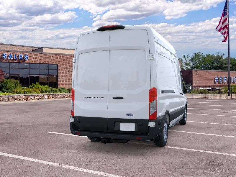 New 2026 Oxford White Ford Cargo Van image 8