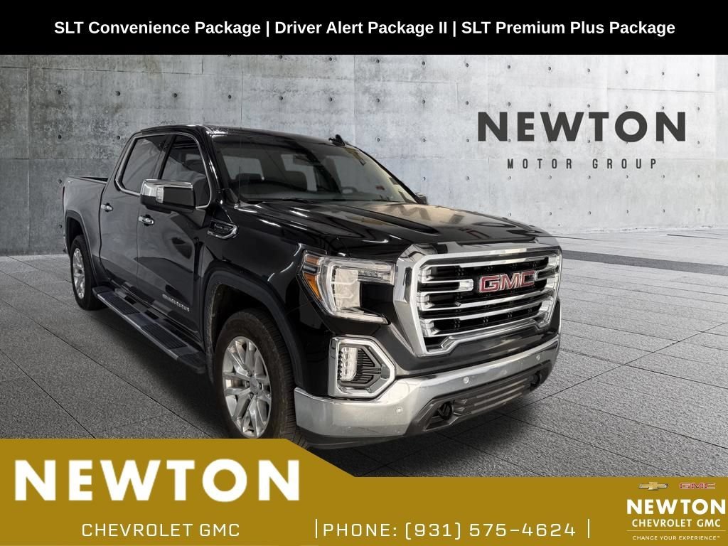 Used 2020 ONYX BLACK GMC SLT image 1