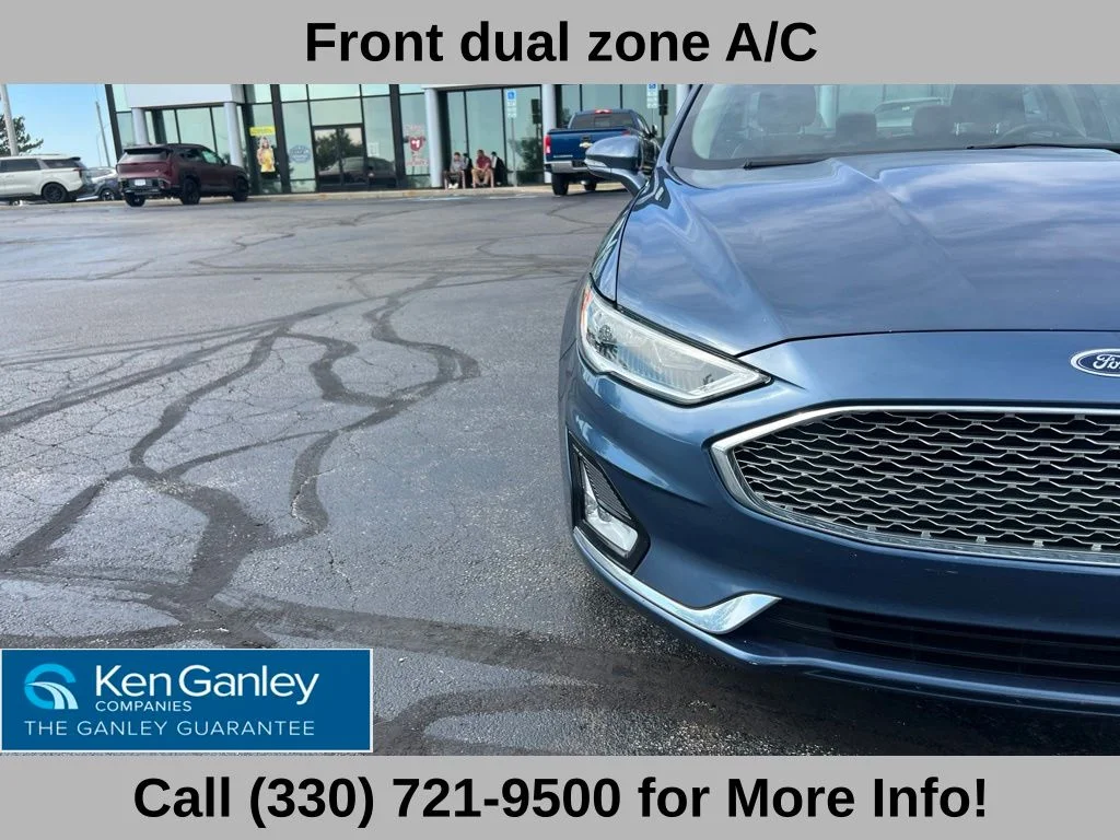 Used 2019 Blue Ford Titanium image 15