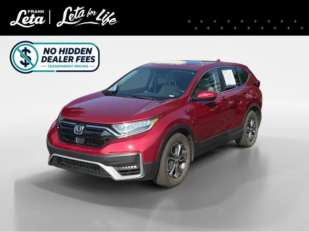 Certified Used 2021 Red Honda EX-L image 1