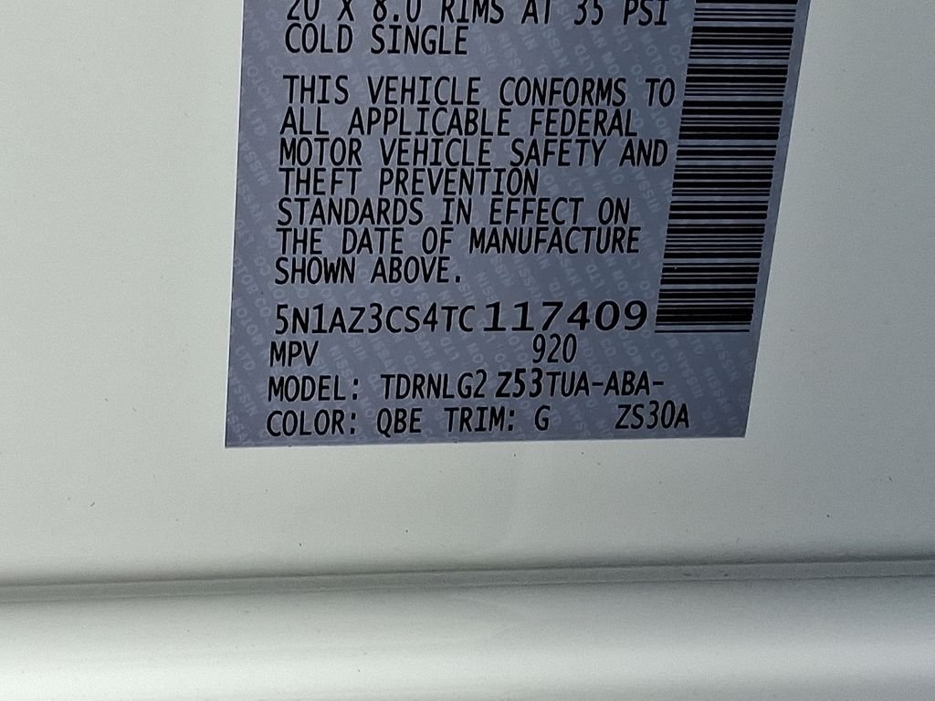 New 2026 White Nissan SL image 19