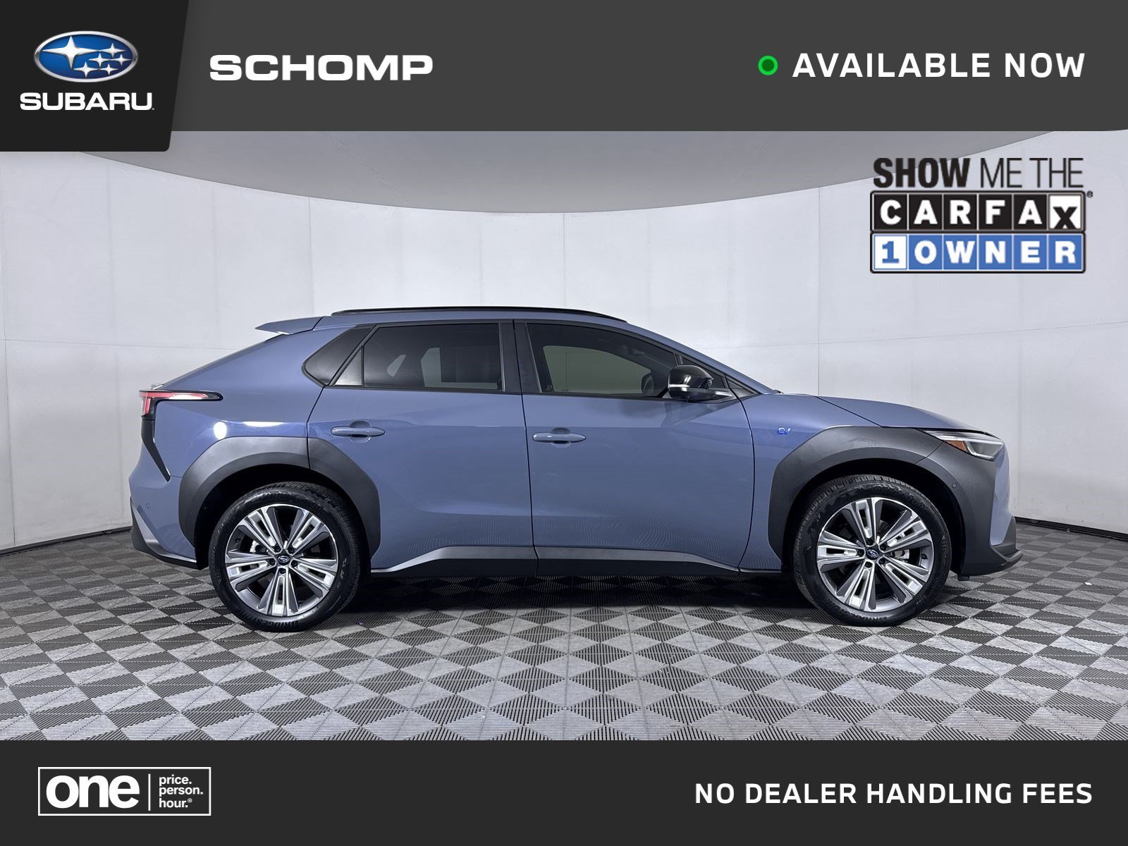 Used 2023 Harbor Mist Gray Pearl Subaru Limited image 1