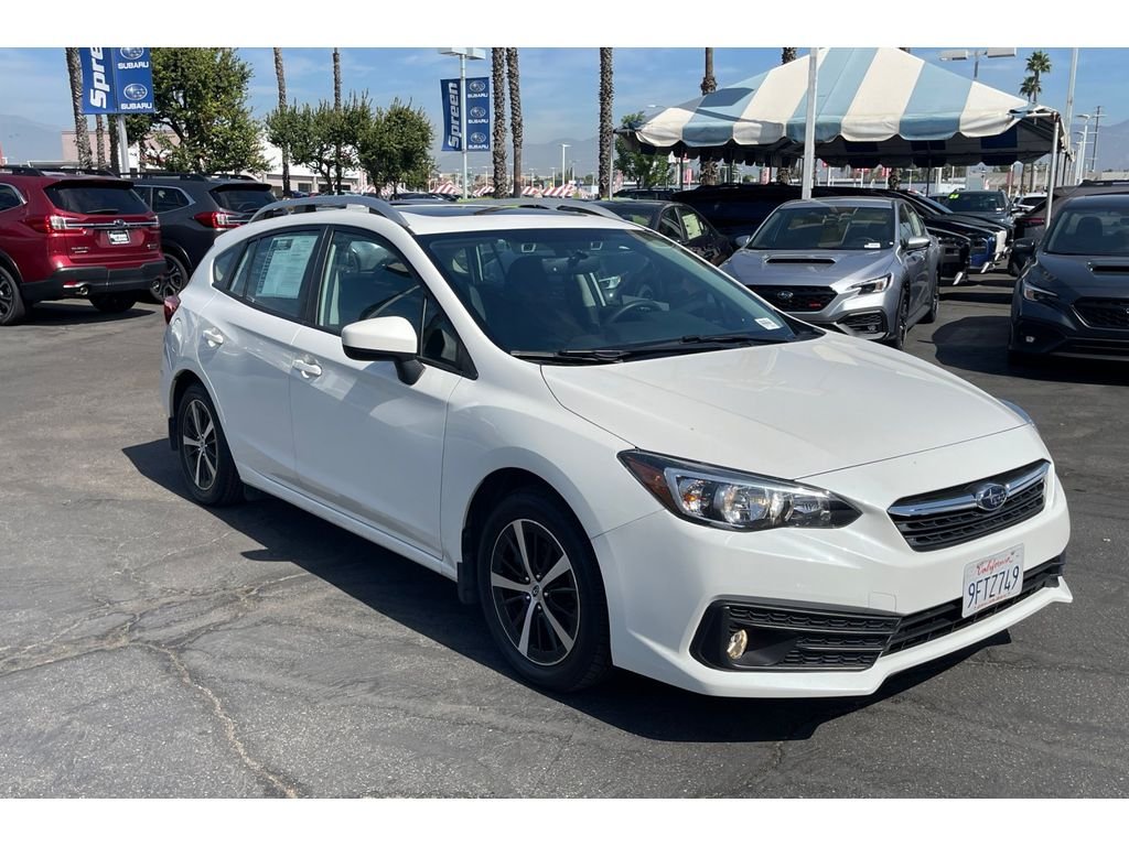 Used 2023 CRYSTAL WHITE PEA Subaru Premium image 8