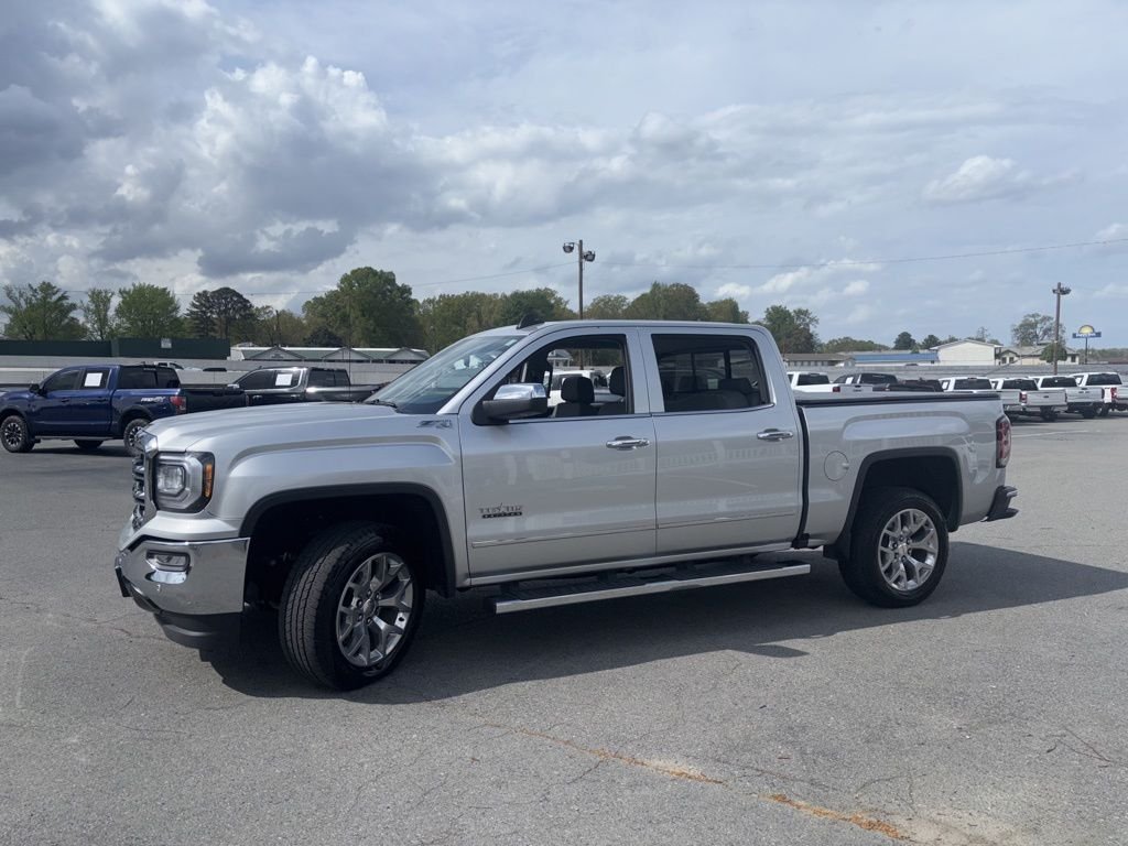 Used 2018 GMC Sierra 1500 SLT with VIN 3GTU2NEC4JG500011 for sale in Little Rock