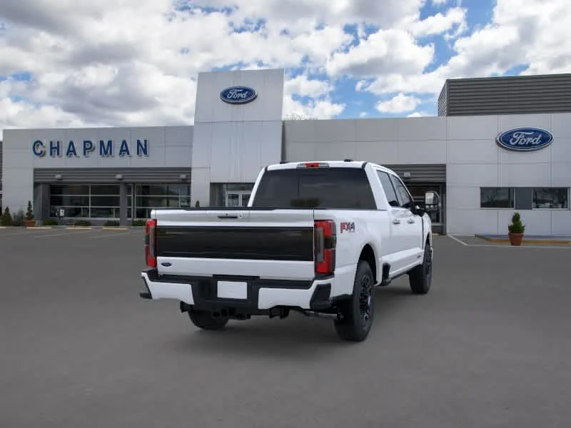 New 2026 Star White Metallic Tri-Coat Ford F-350® Platinum® image 8