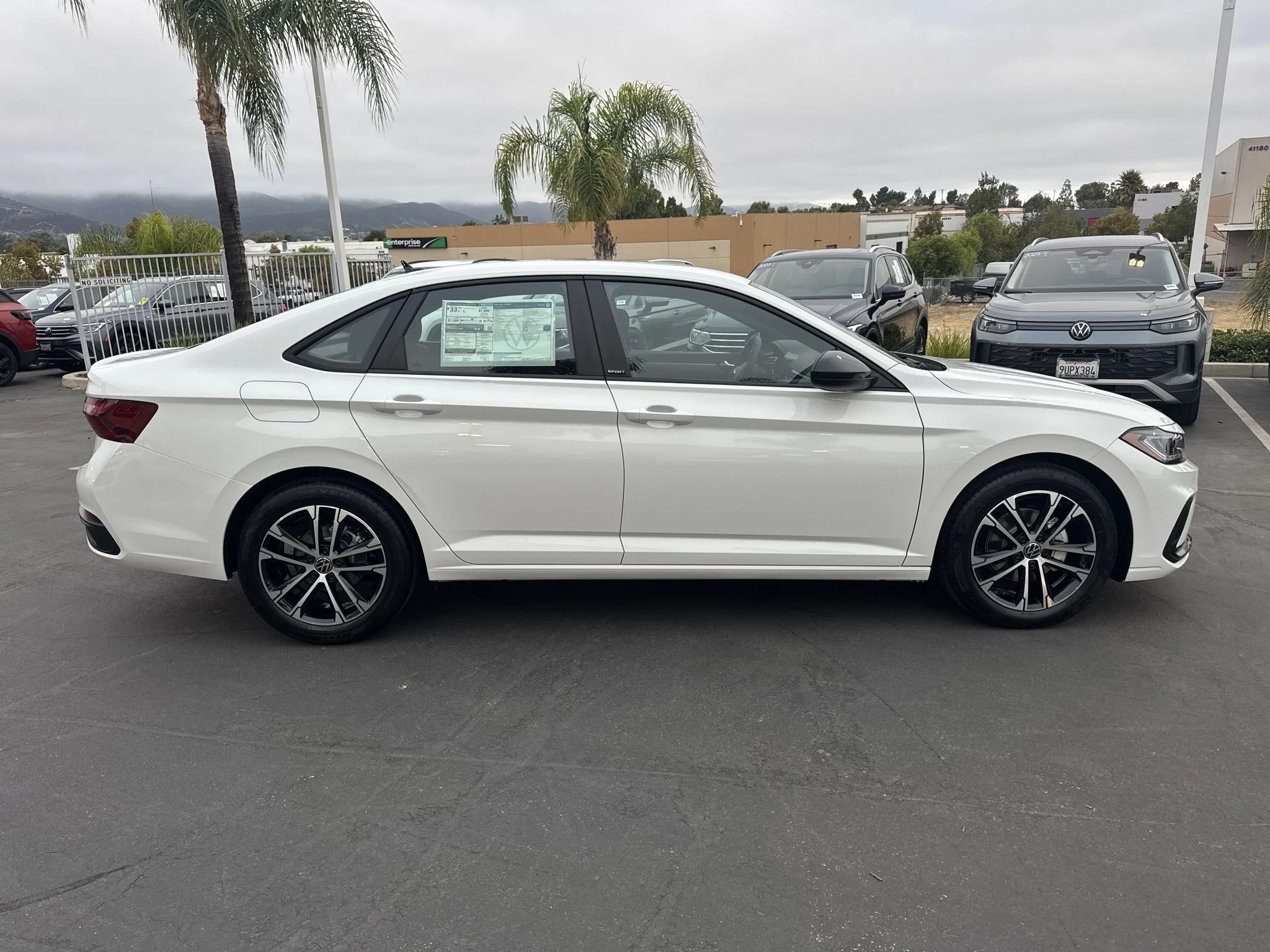 New 2026 Pure White Volkswagen Sport image 9