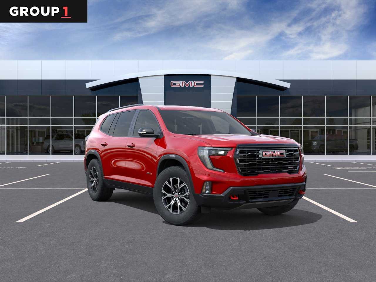 New 2026 Volcanic Red Tintcoat GMC AT4 image 1