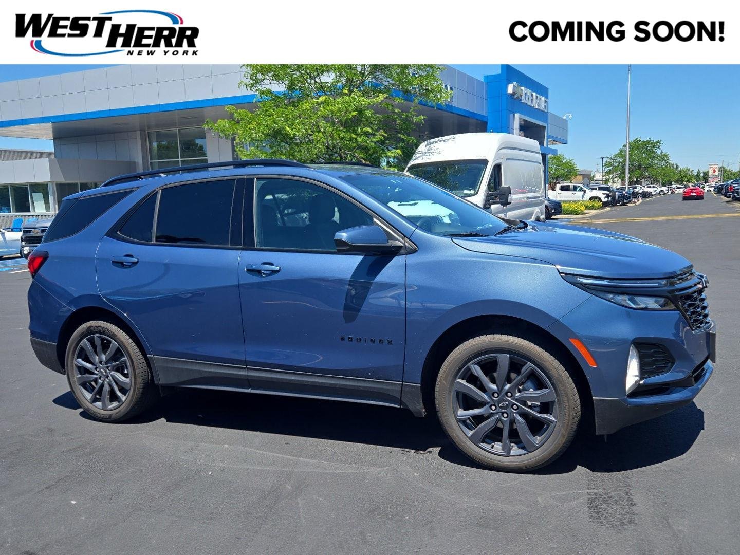 Used 2024 Lakeshore Blue Metallic Chevrolet RS image 1