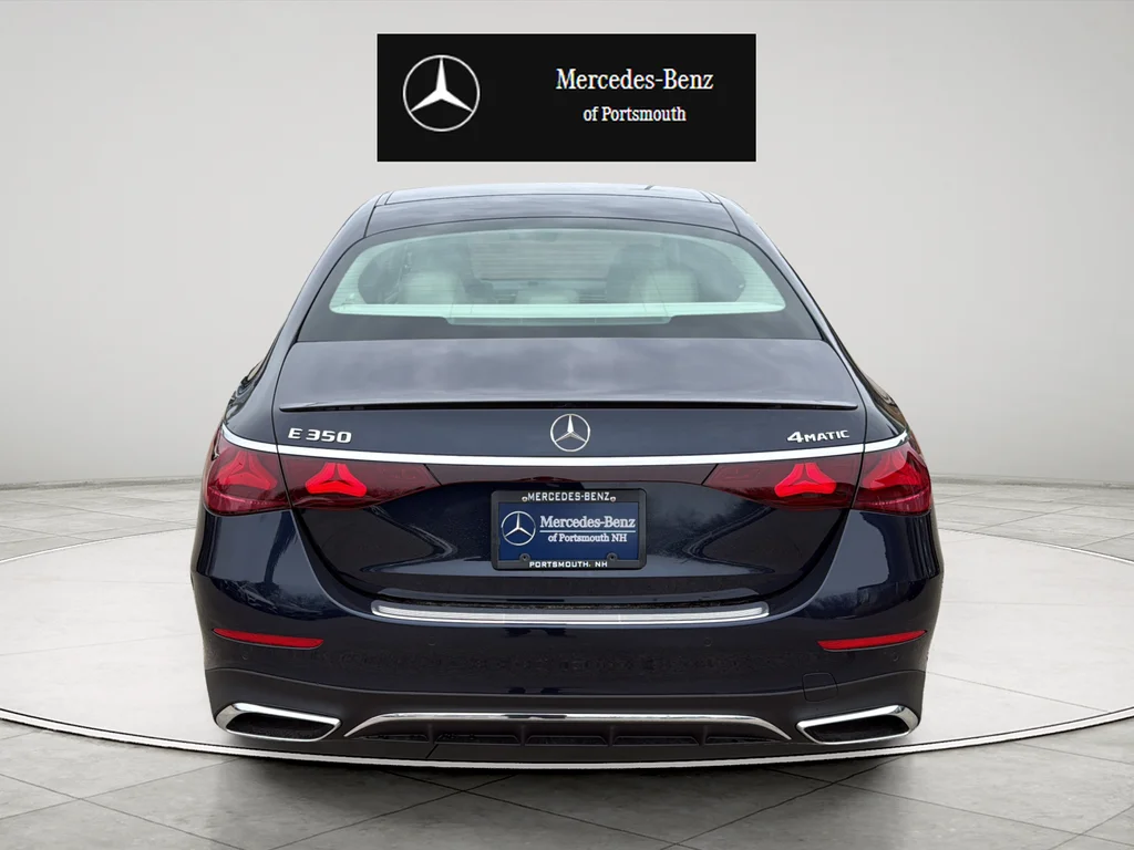 New 2026 Nautical Blue Metallic Mercedes-Benz E 350 image 4