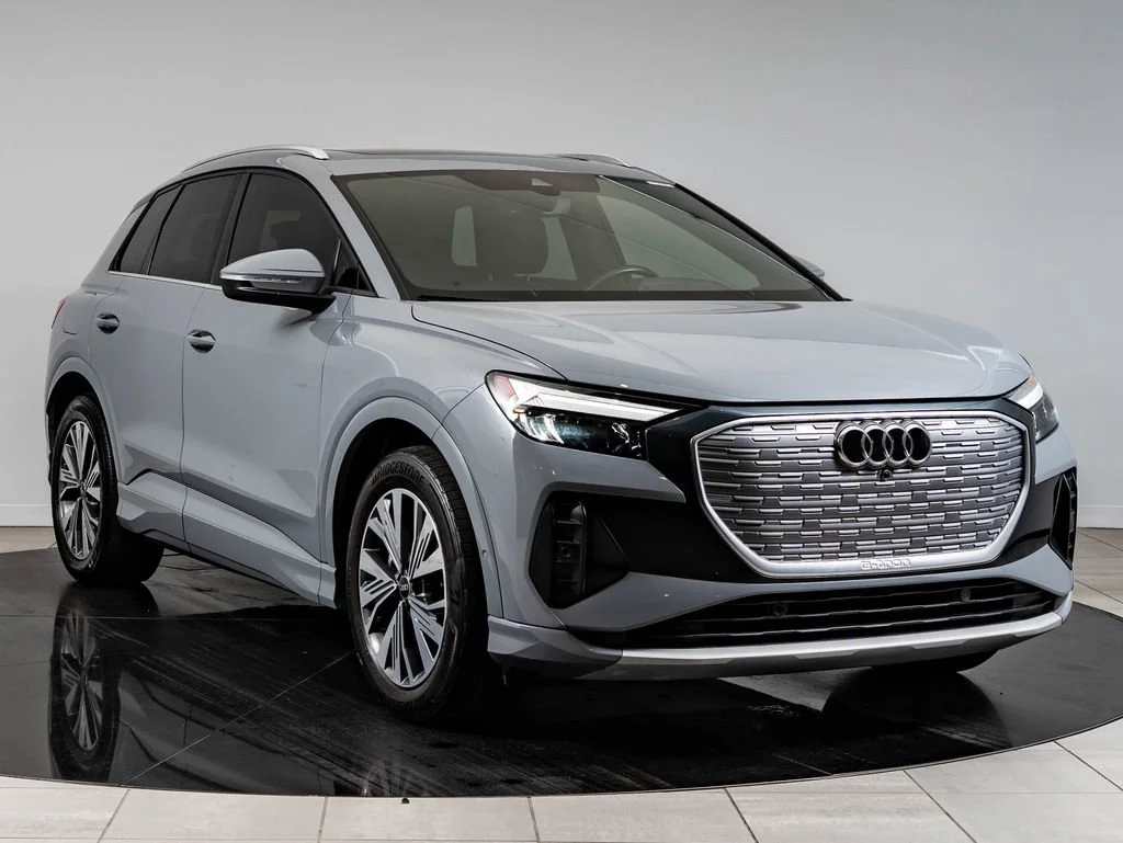 Used 2023 Pebble Gray Audi Premium Plus image 12