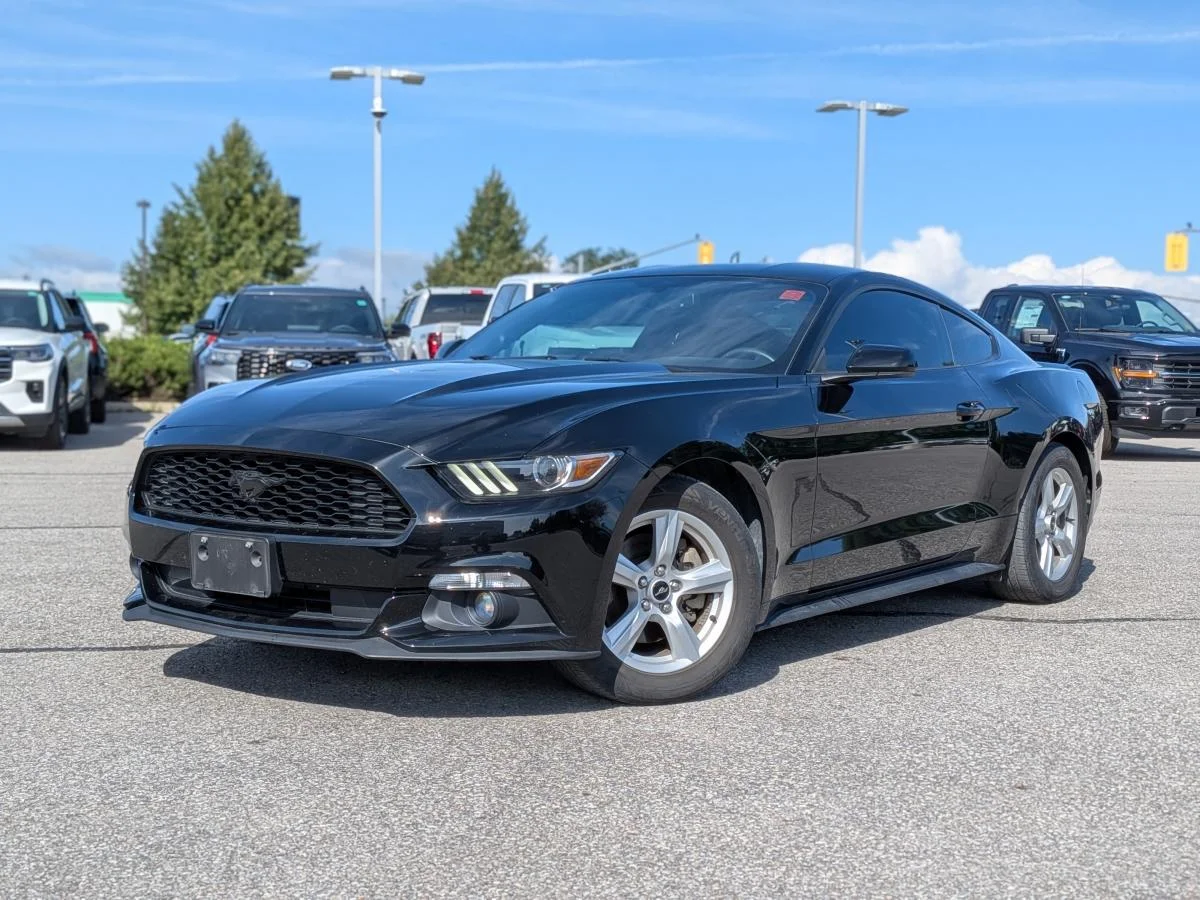 Used 2015 Black Ford 2dr Fastback image 1