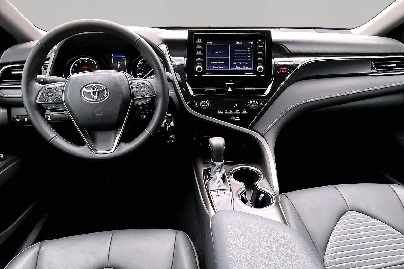 Used 2024 Midnight Black Metallic Toyota SE image 16