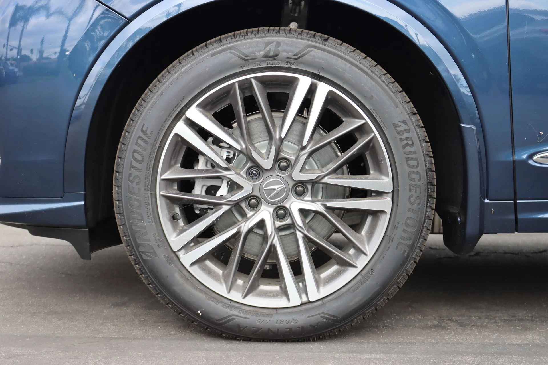 New 2026 Canyon River Blue Metallic Acura SH-AWD with Advance Package image 5