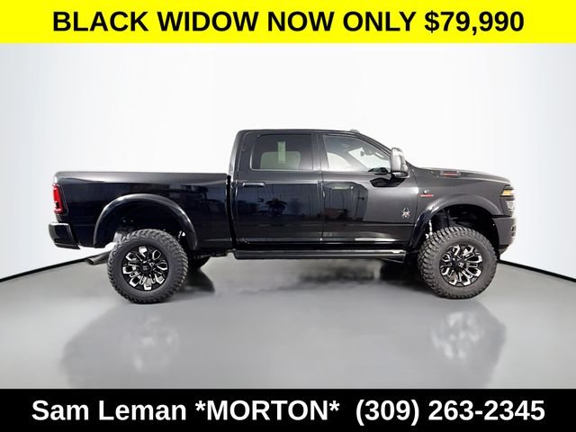 New 2025 Diamond Black Crystal Pearl-Coat Exterior Paint Ram Big Horn image 8