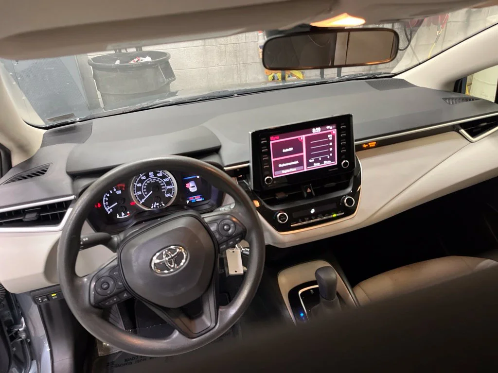 Used 2021 Blue Toyota LE image 17