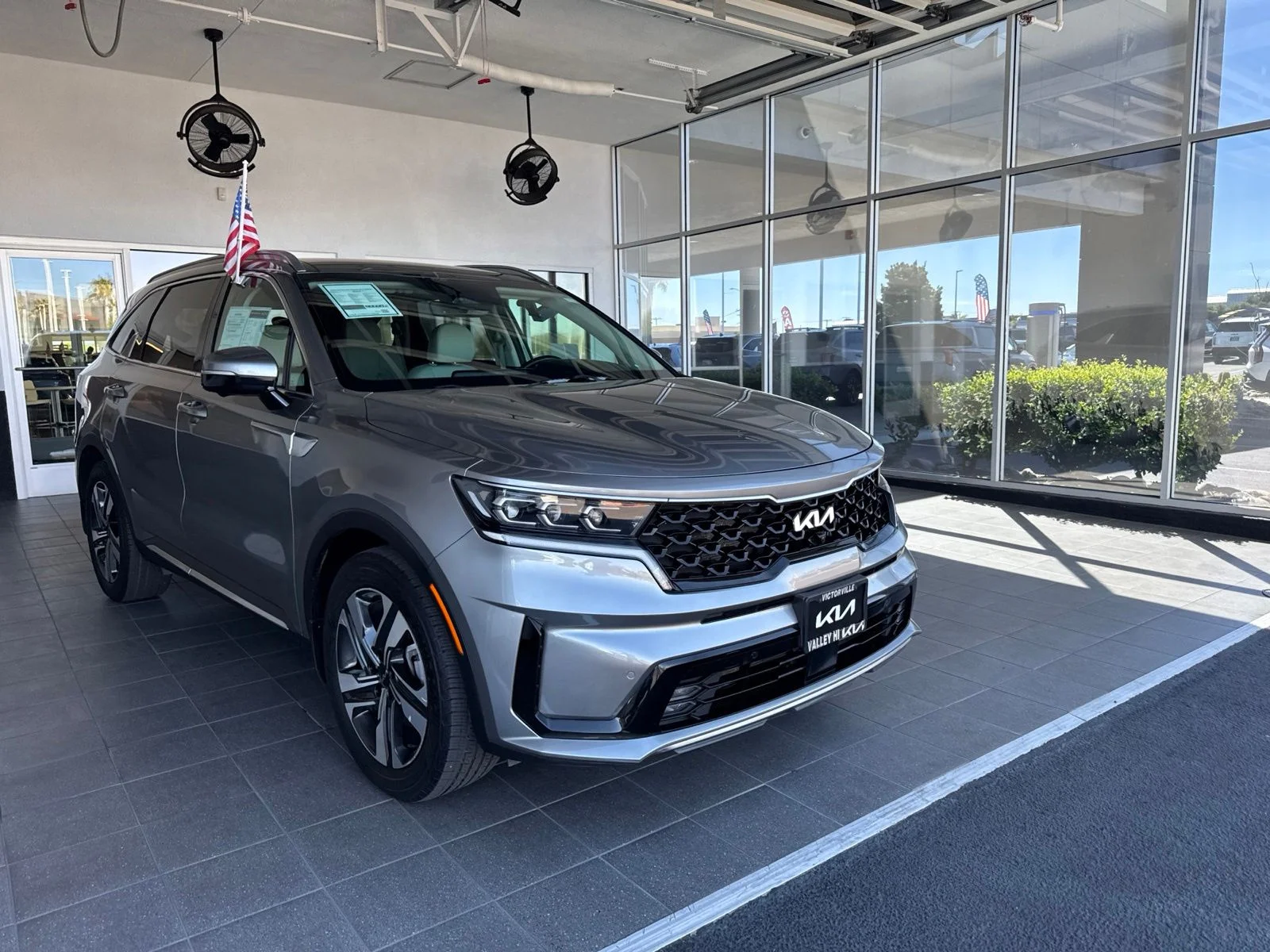Used 2023 Steel Gray Kia SX Prestige image 3