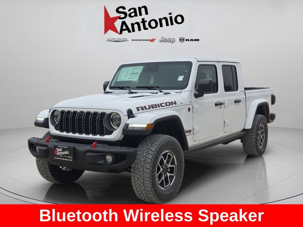 New 2026 Bright White Clear-Coat Exterior Paint Jeep Rubicon X image 7