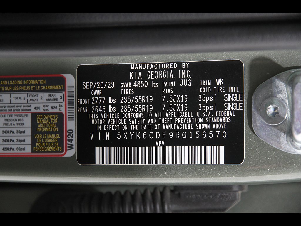 Used 2024 Jungle Green Kia X-Line image 24