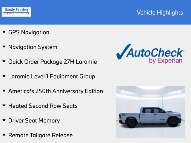 New 2026 Bright White Clear-Coat Exterior Paint RAM Laramie image 7