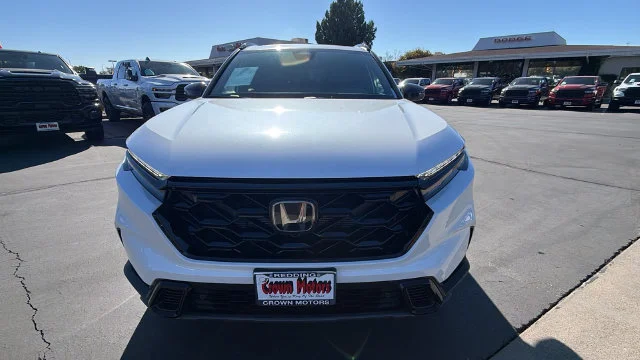 New 2027 Platinum White Pearl Honda Sport-L Hybrid AWD image 8