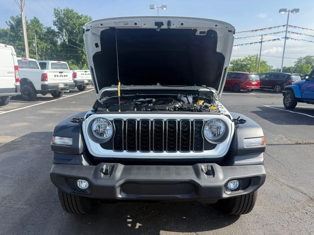 New 2026 Bright White Clear-Coat Exterior Paint Jeep Sport image 51