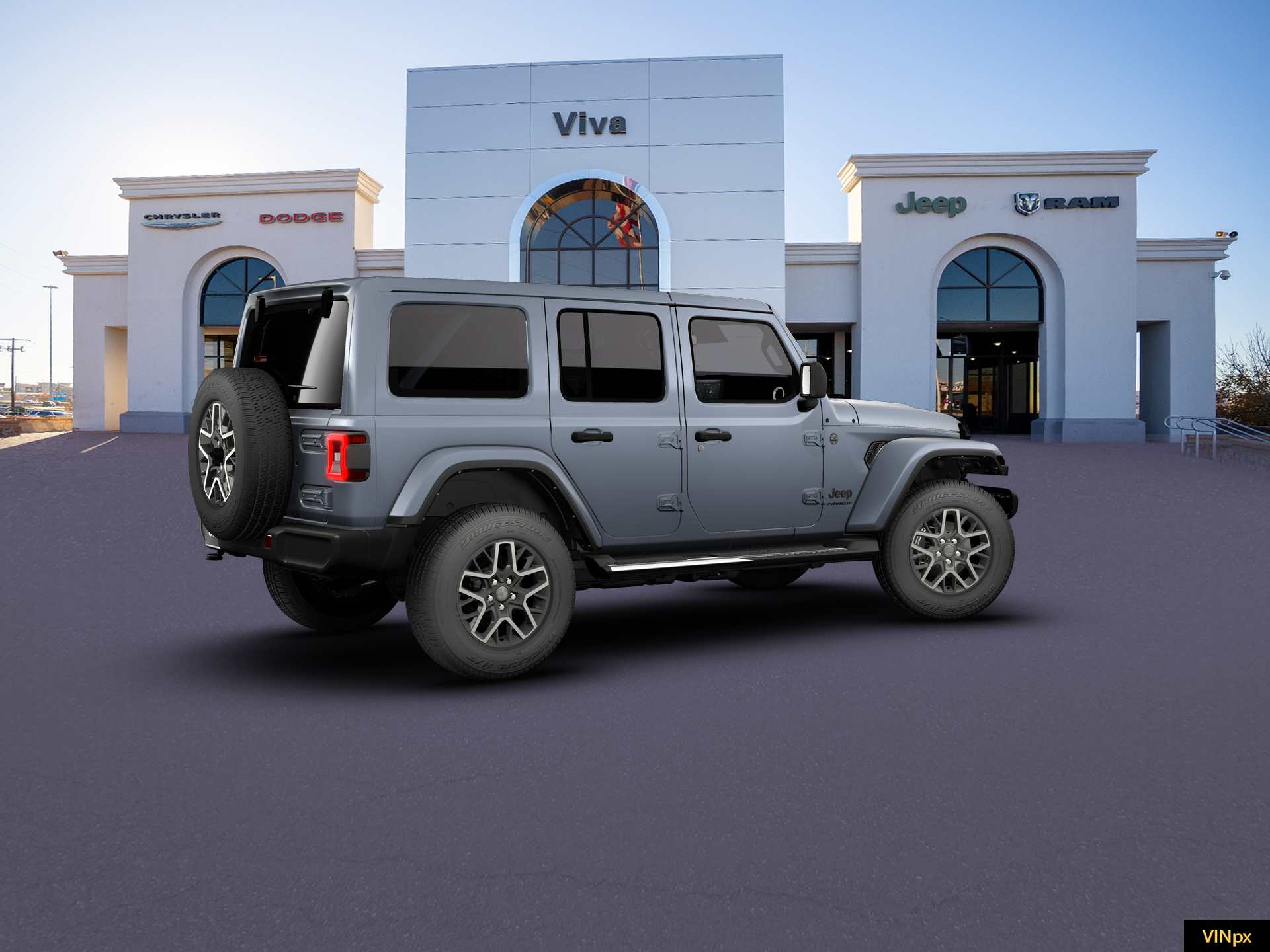 New 2026 Anvil Clear-Coat Exterior Paint Jeep Sahara image 8