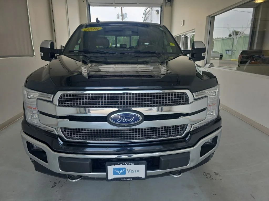 Used 2018 Shadow Black Ford King Ranch image 2
