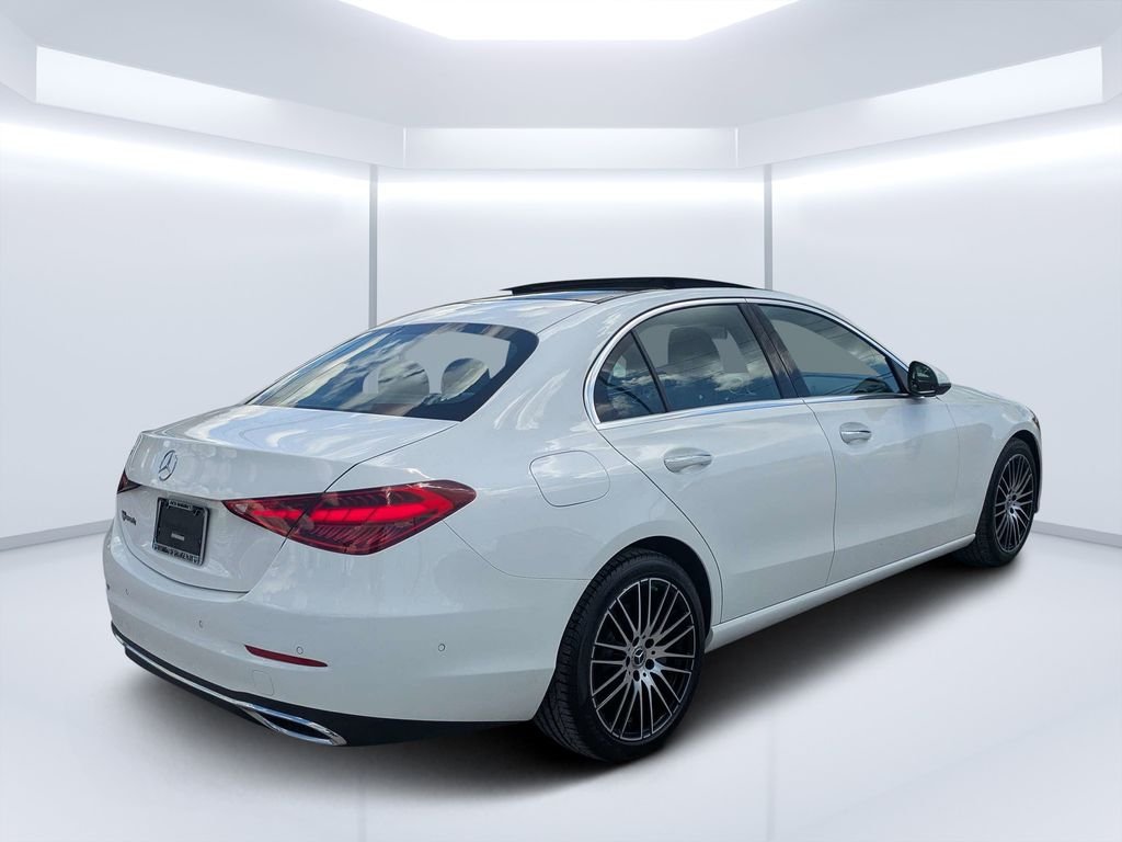 Used 2024 White Mercedes-Benz C 300 image 3
