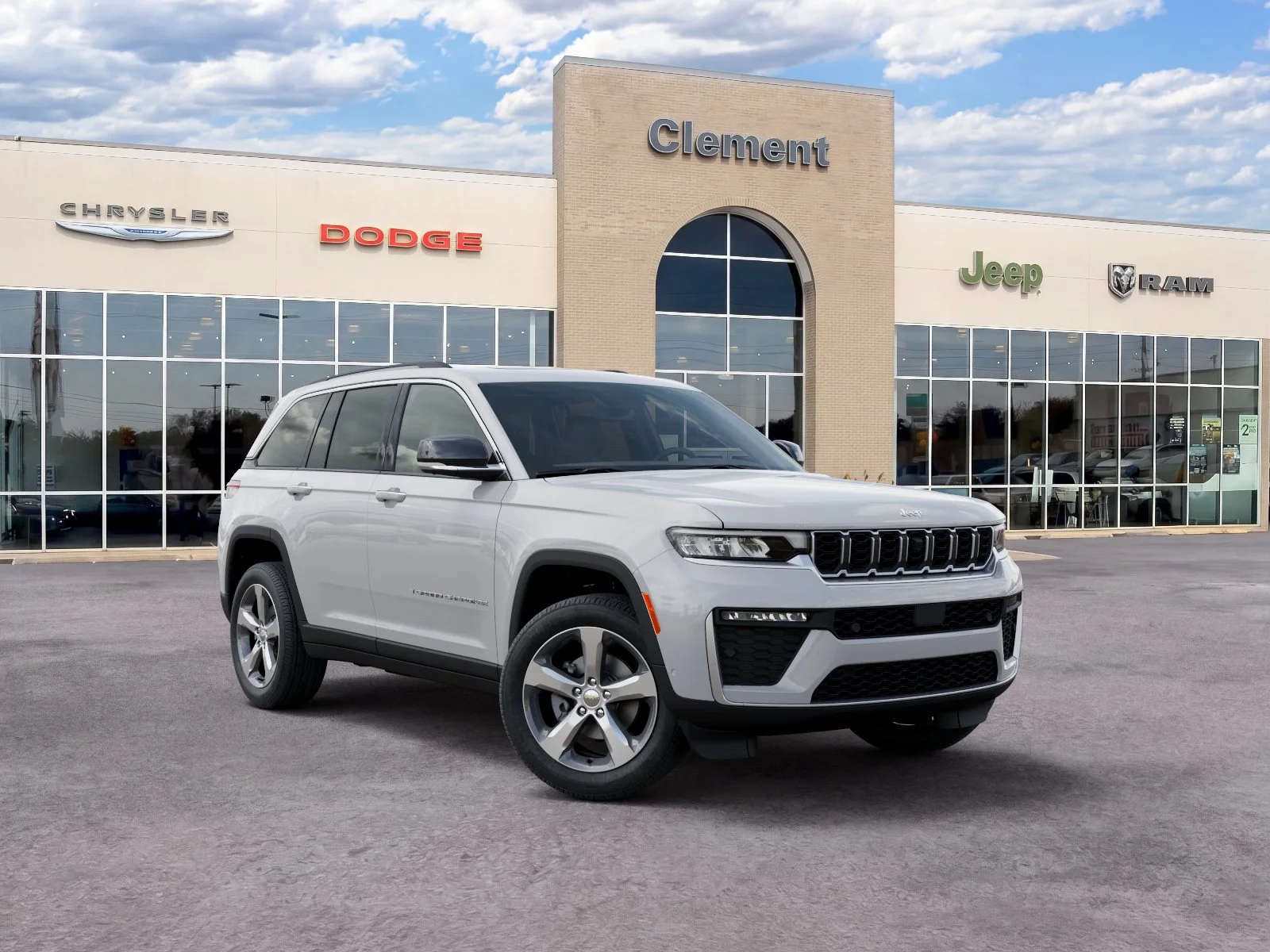 New 2026 Bright White Clear-Coat Exterior Paint Jeep Limited image 34