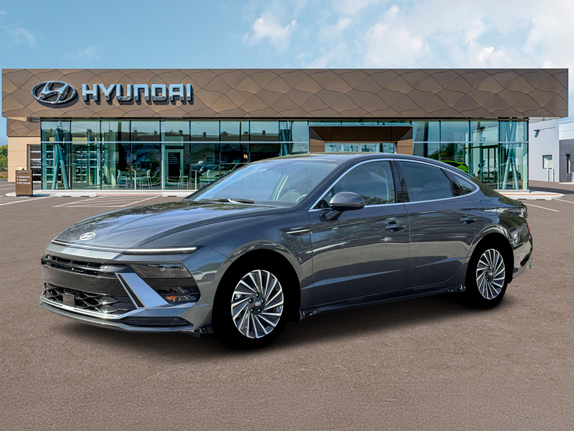 New 2026 Gray Hyundai SEL image 2