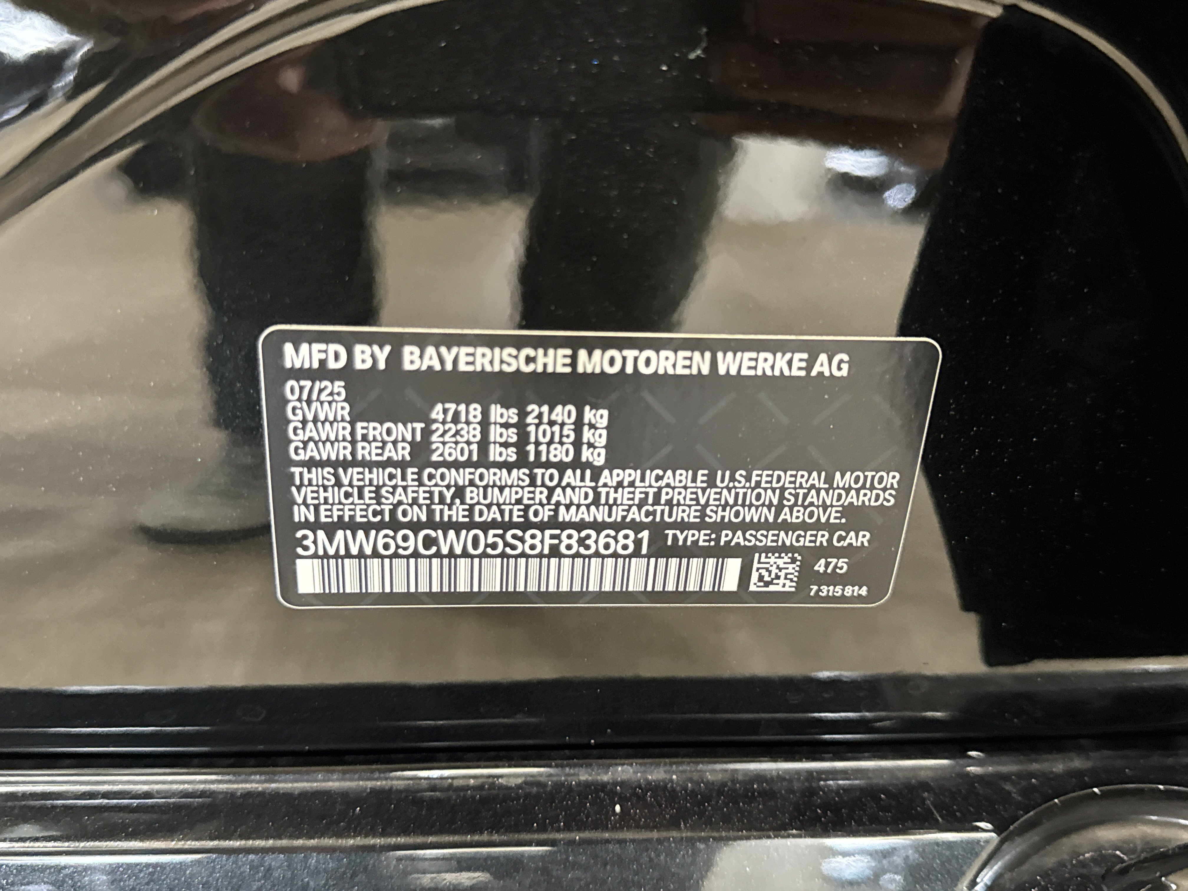 Used 2025 Black Sapphire Metallic BMW 330i image 38