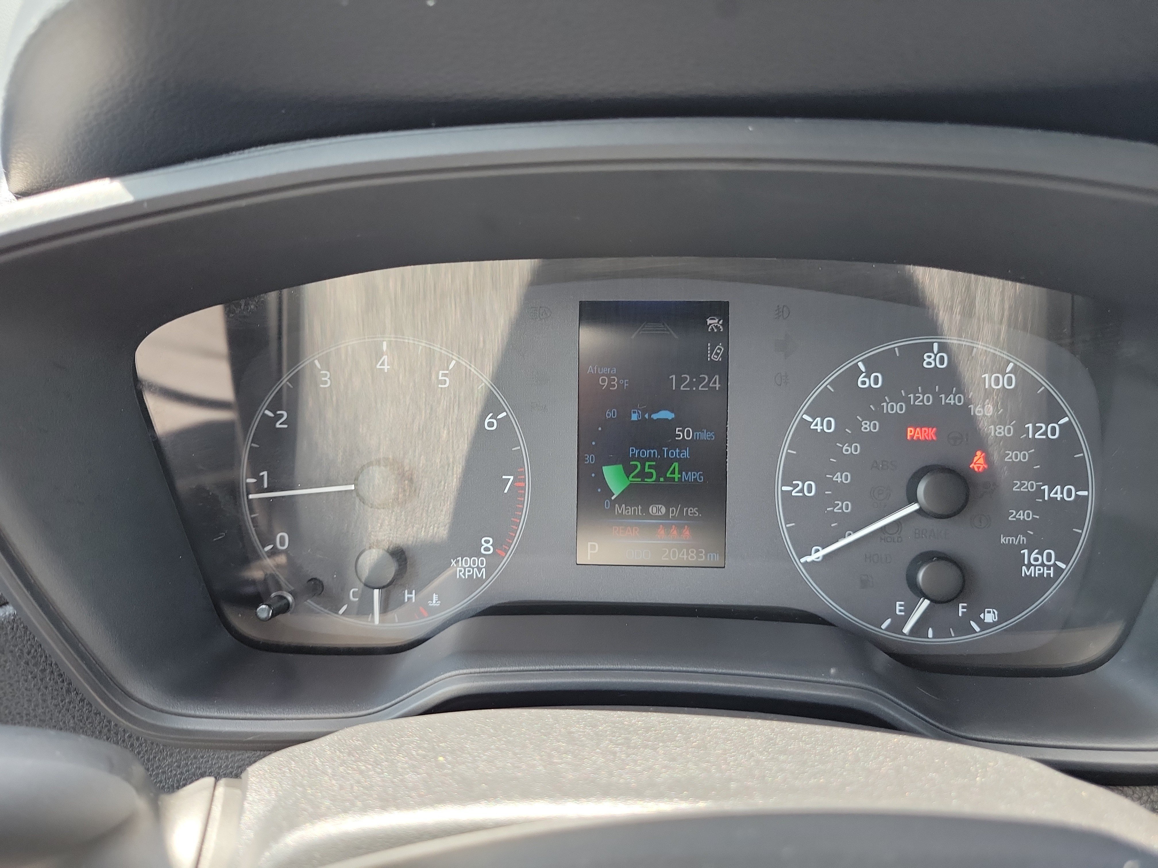 Used 2024 Blue Toyota LE image 29