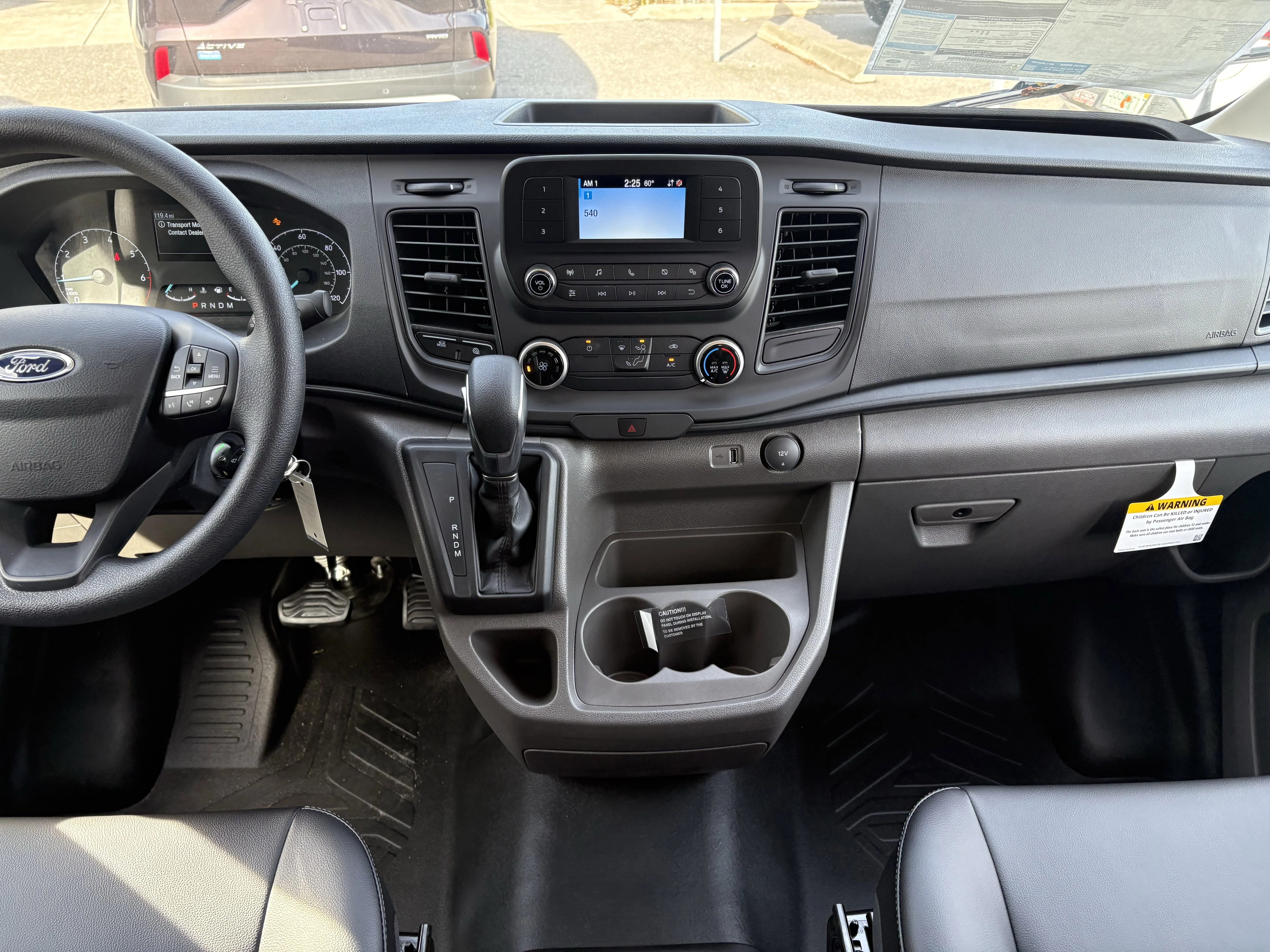 New 2025 Oxford White Ford Cargo Van image 16